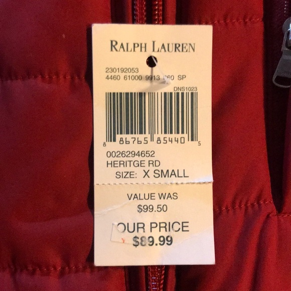 Ralph Lauren vest - Picture 3 of 4